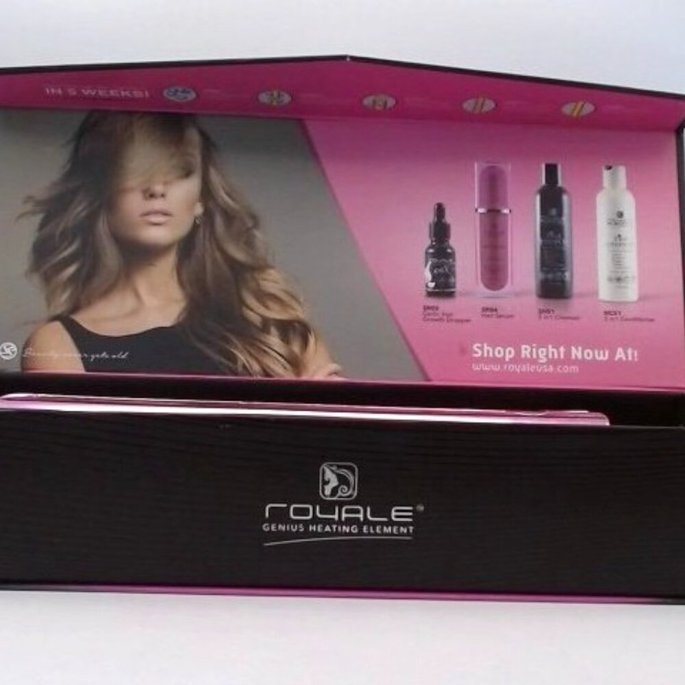 Royale - Diamond Collection, Genius Heating Element, Hot Pink, BRAND‎ NEW